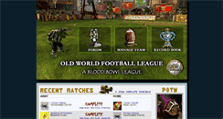 Desktop Screenshot of oldworldfootball.com